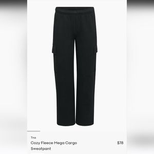 TNA Cozy Fleece Cargo Sweatpants
